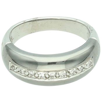 Złoty Pierścionek z Diamentami 585 – Białe Złoto  Rozmiar 12  9 × 0,10 ct Au.jpg